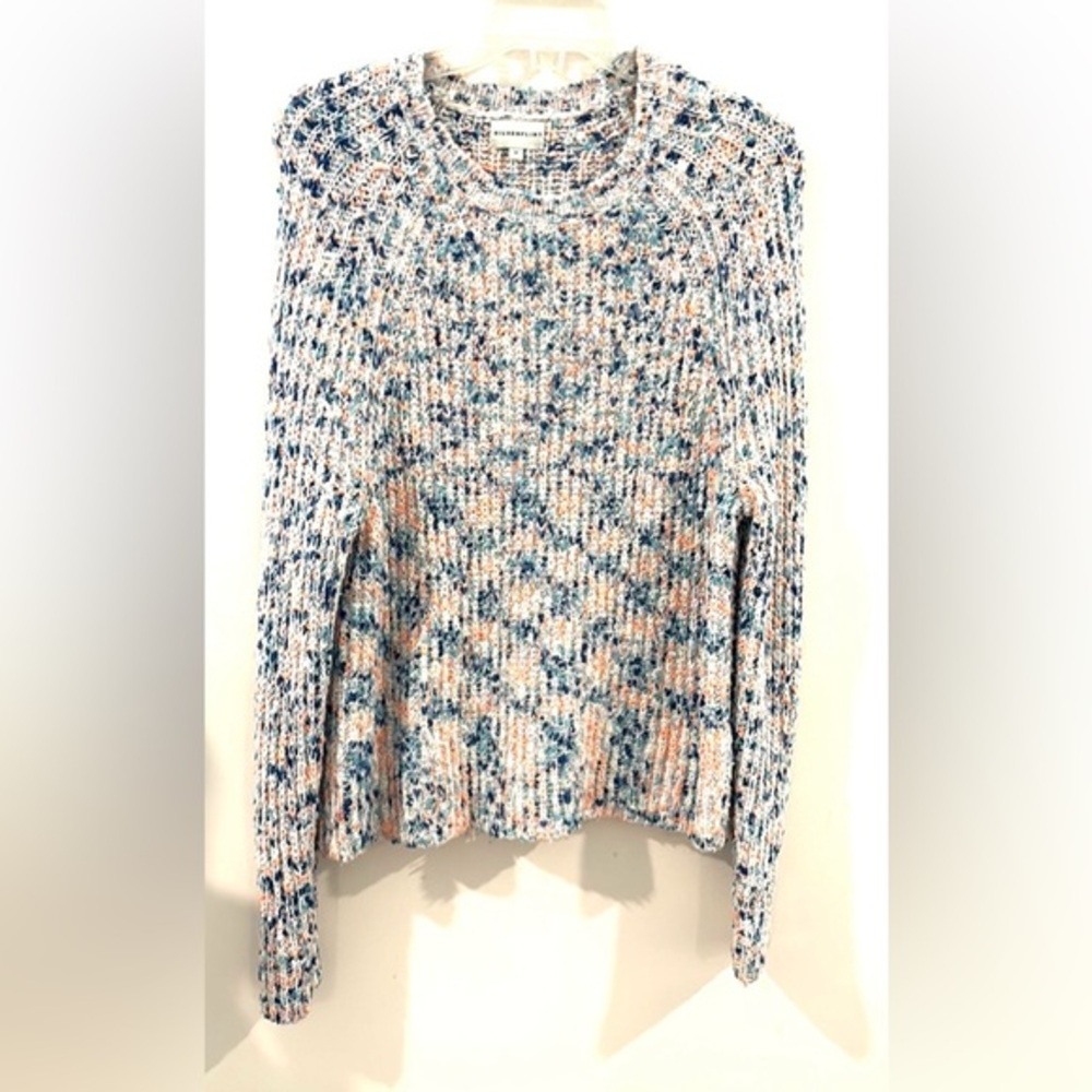 SILVERFLINT Colorful Knit Soft Upscale‎ Speckled Sweater Size M